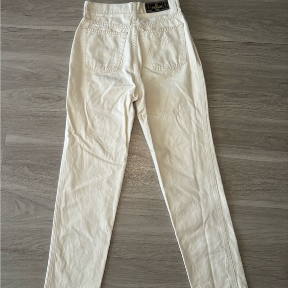 Fendi Cream Jeans - Picture 2 of 7
